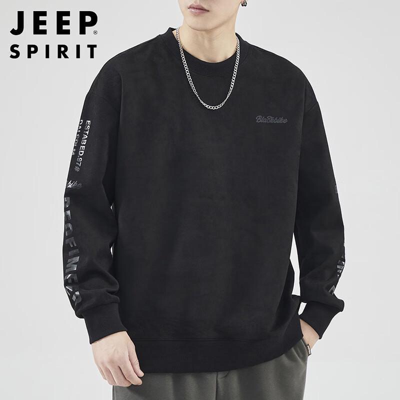 

JEEP SPIRIT Men s American Style Casual Long Sleeve Sweatshirt 2XL