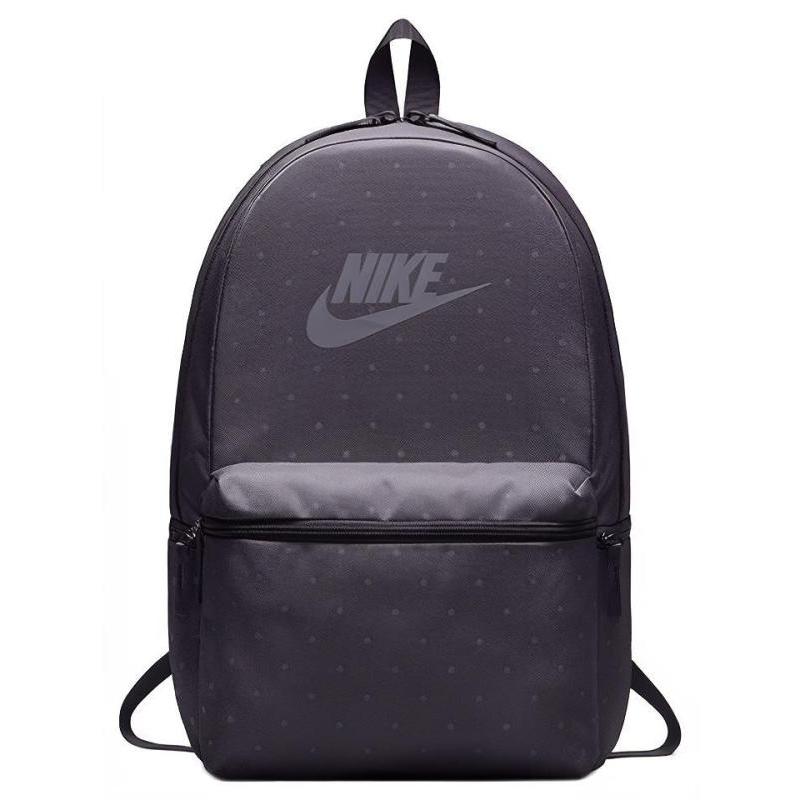 Nike Polyester Backpack Regular Unisex Gray Casual