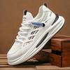 Fashion Men's Sneakers Breathable Mesh Shoes Lace Up Vulcanized Shoes Tennis Training Shoes for Men Sport Running Shoe Zapatillas Hombre