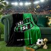 Sass-uolo Football Crest Blanket Lightweight Ideal Bedding Blanket Perfect for Travel, Camping, Living Rooms, Offices, Sofas, Fan Christmas gift