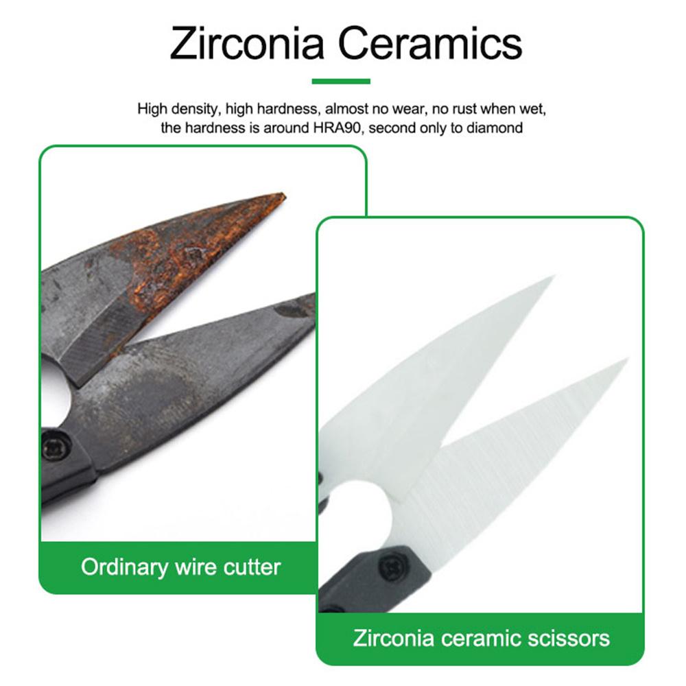 RELIFE RL-102 Ceramic Insulated U-Shaped Scissors for Battery Repair Scissors Cut Battery Cable Tool