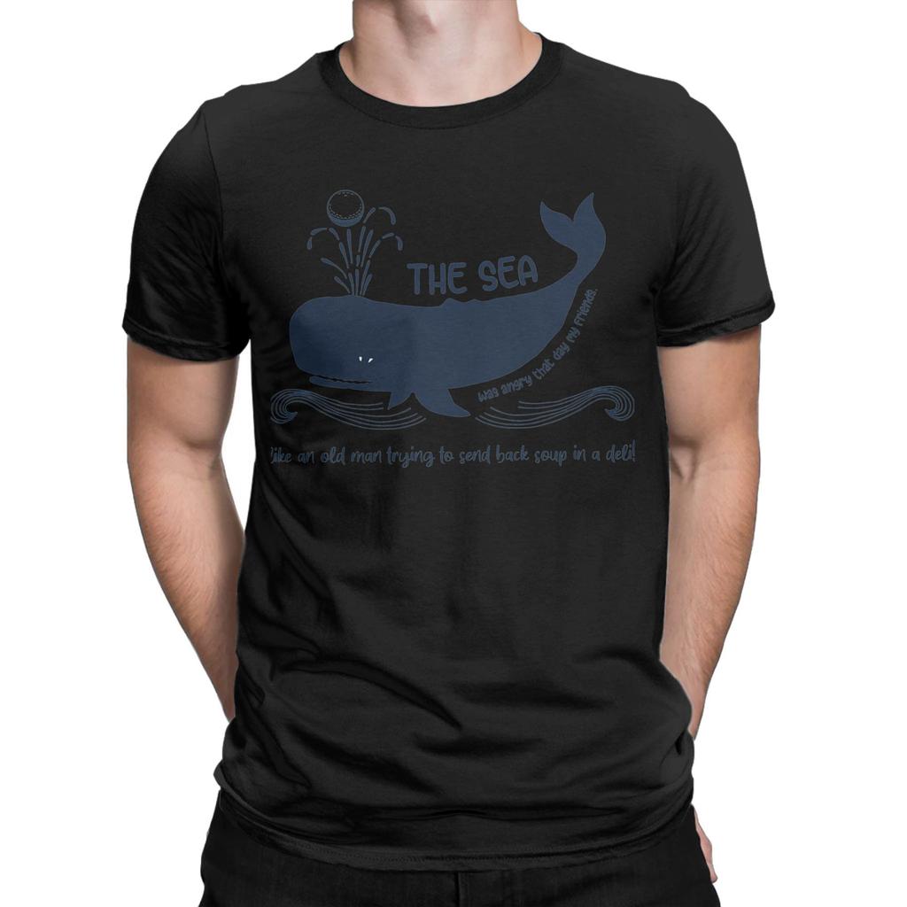 Men The Marine Biologist Seinfeld T Shirt  Cotton Tops Casual Short Sleeve Round Neck Tees Plus Size TShirts