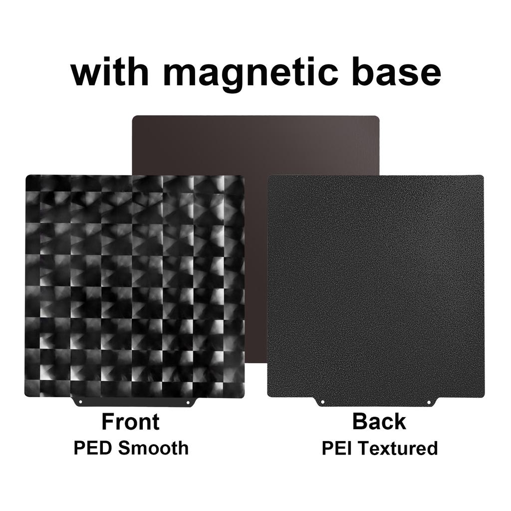 For Flashforge Build Plate 3d Printer Parts Bed Sticker AD5m Plate 235x235mm PEI Spring Steel Sheet For Ender 3 3d printer parts