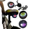 Demon Evil Eye Headlights Dynamic LED Devil Eyes Light 3 Modes Control Bicycle Headlight Rechargeable for Bicycle and Motorcycle