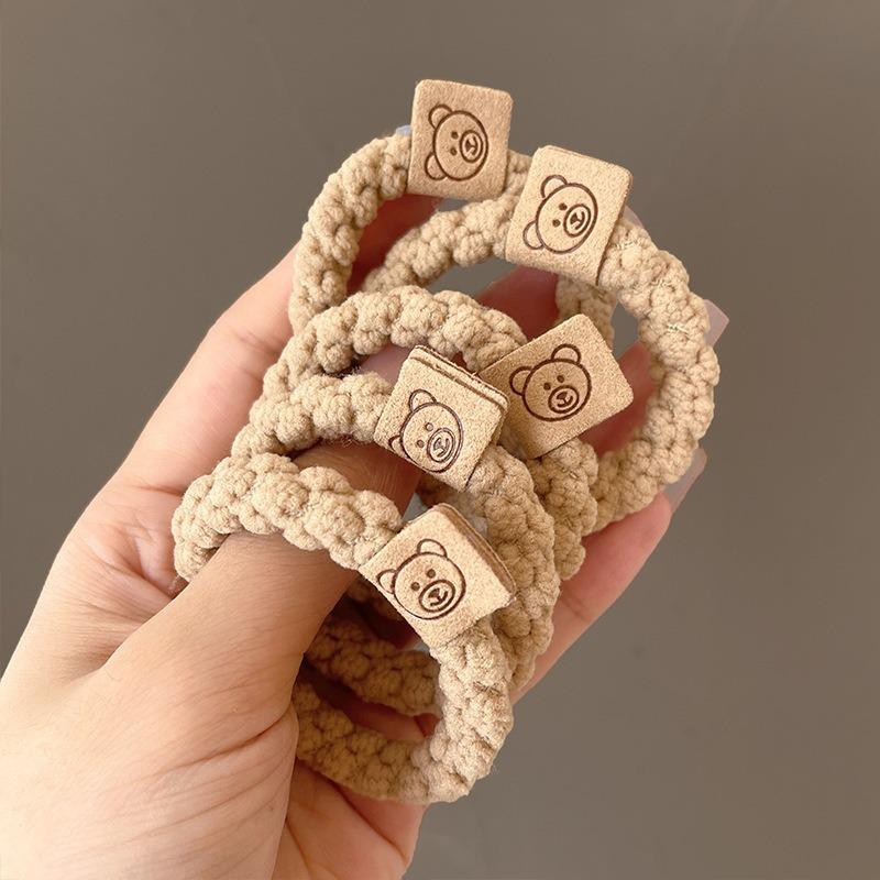 Elastico per Capelli a Scrunchie in Lussuosa Pelle Nera - Elastico Durevole per Capelli da Donna