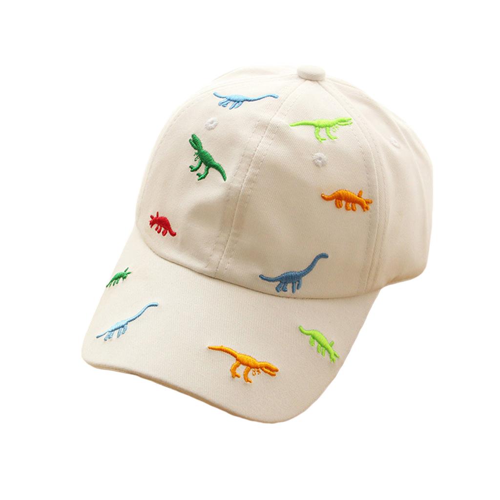 Dětský dinosauří tisk Džínová čepice Módní kšiltovka Topee