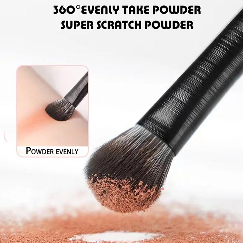 Natural Eye Makeup Brushes Set Eyeshadow Brush Eyebrow Contour Eyeliner Brush Women Eyes Cosmetic Blending Detail Make Up Tools