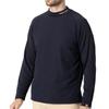 FootJoy Men's Windproof, Lightly Padded, Long Sleeve Mock Neck Shirt, Navy, XXL (FJ-F24-S06, 32198-XXL)