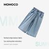 MOMOCO Girls' Summer Thin Breathable Denim Jeans
