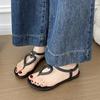 Women's Summer Heart Flip-Flops: Non-Slip, Cross-Strap, Flat Sole Beach Sandals.