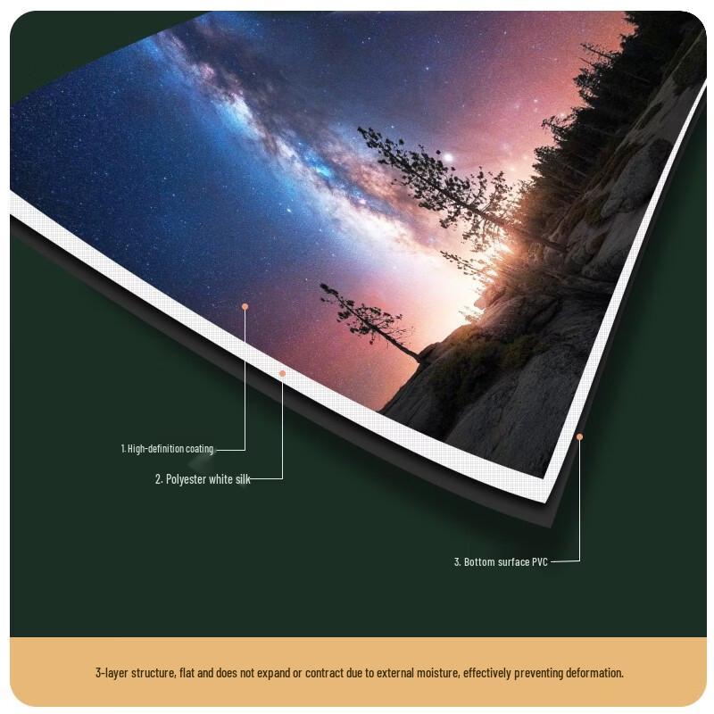 Wuyinxiang Star Diamond 100-inch 16:9 Electric Projector Screen