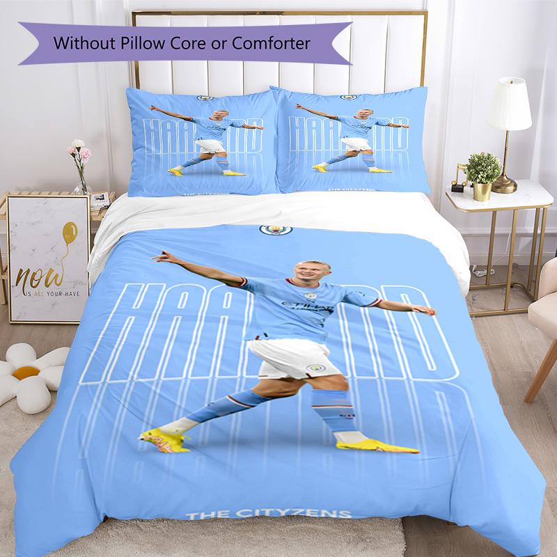 Haaland Quilt Cover Set Perfect For Bedrooms Soft Fabric Perfect Gift For Friends Family
