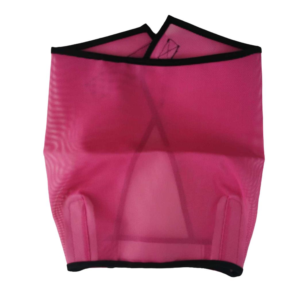 Polyester Durable Horse Face Mask With Unique Leopard Pattern For Reliable Insect