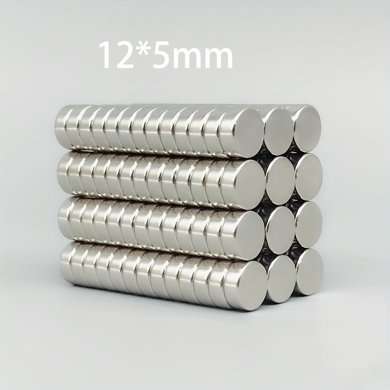 10pcs 12X5Mm Round Magnet, Magnet Sheet 12*5Mm, Suitable for Refrigerator, Kitchen, Storage