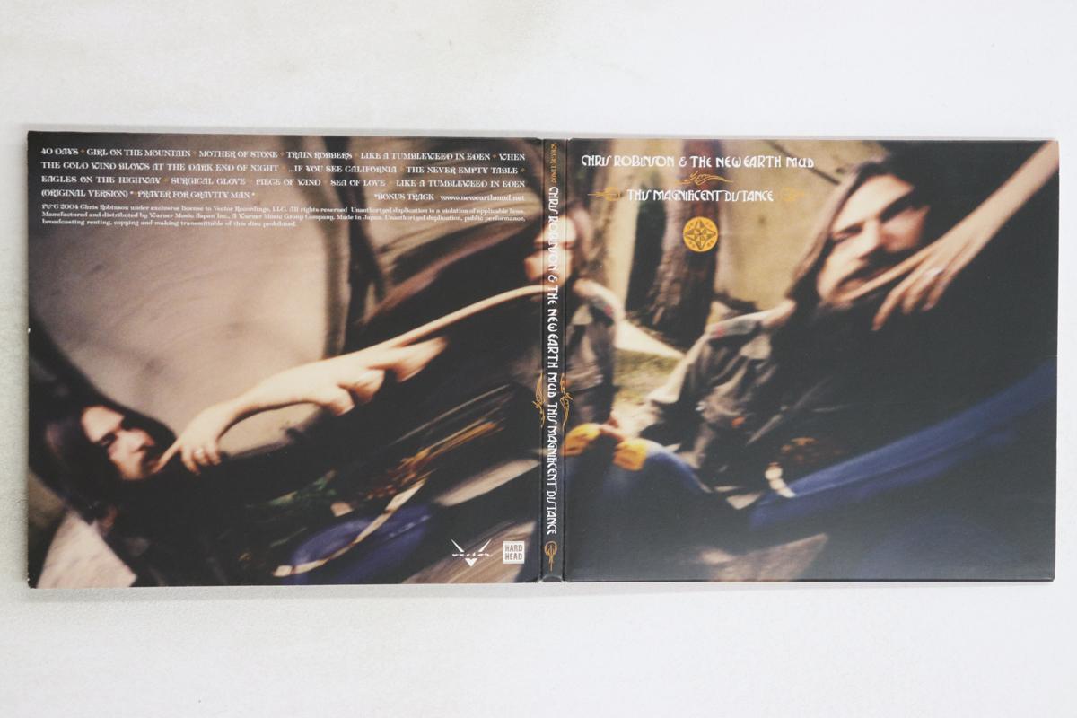 

CD CHRIS ROBINSON & THE NEW EARTH MUD - This Magnificent Distance WPCR11897 Vector Recordin 2004 Japan Rock Used