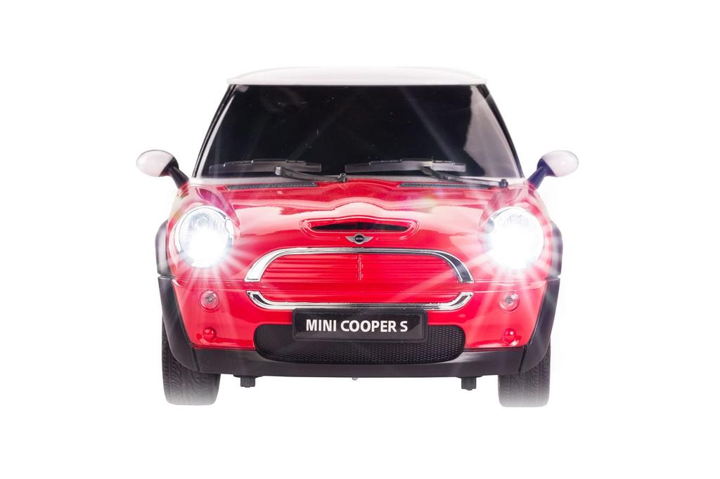 DOYUSHA Mini Cooper Red Electric Radio Control 21800 2.4GHz 1/14