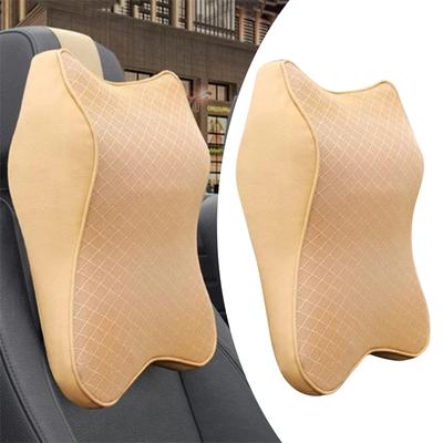 Car Neck Pillow Adjustable Head Restraint 3D Memory Foam Auto Headrest Travel Pillow Neck Support Holder Seat Covers Car Styling