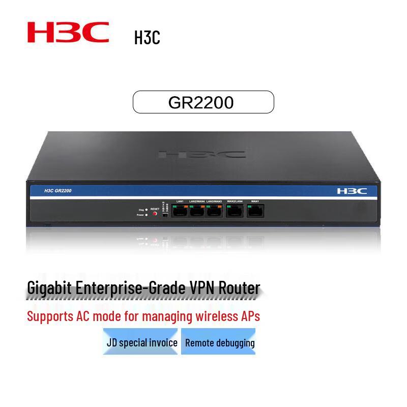

H3C GR2200 Enterprise Gigabit Router