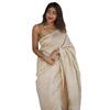 Sugathari Damen Banarasi Kanchipuram Kunstseide Sari für Damen Traditioneller Hochzeits- & Party-Sari mit Blusenstück