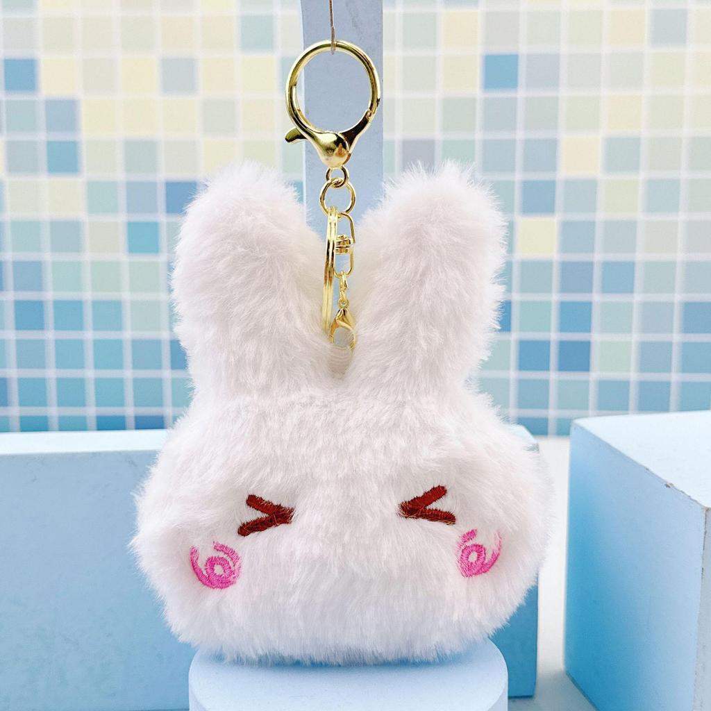 TikTok Rabbit Plush Keychain Pendant Doll
