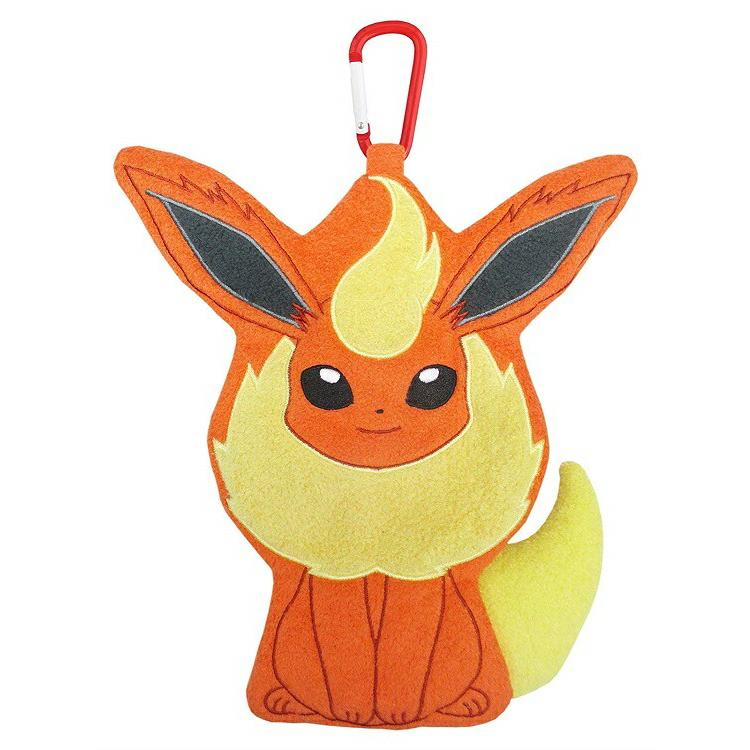 Pokemon Plush Petafuwa Pouch Flareon 24cm New