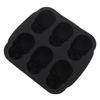 Food Grade Skull Head Baking Mold Elasticity Silicone Skull Baking Mold  Halloween