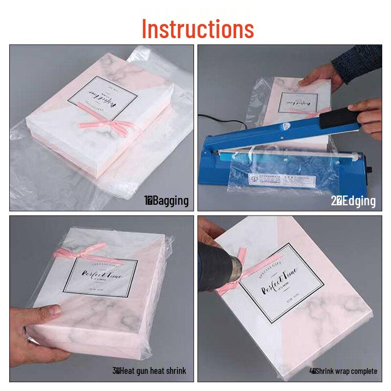Sacs en film thermorétractable POF Mandlai