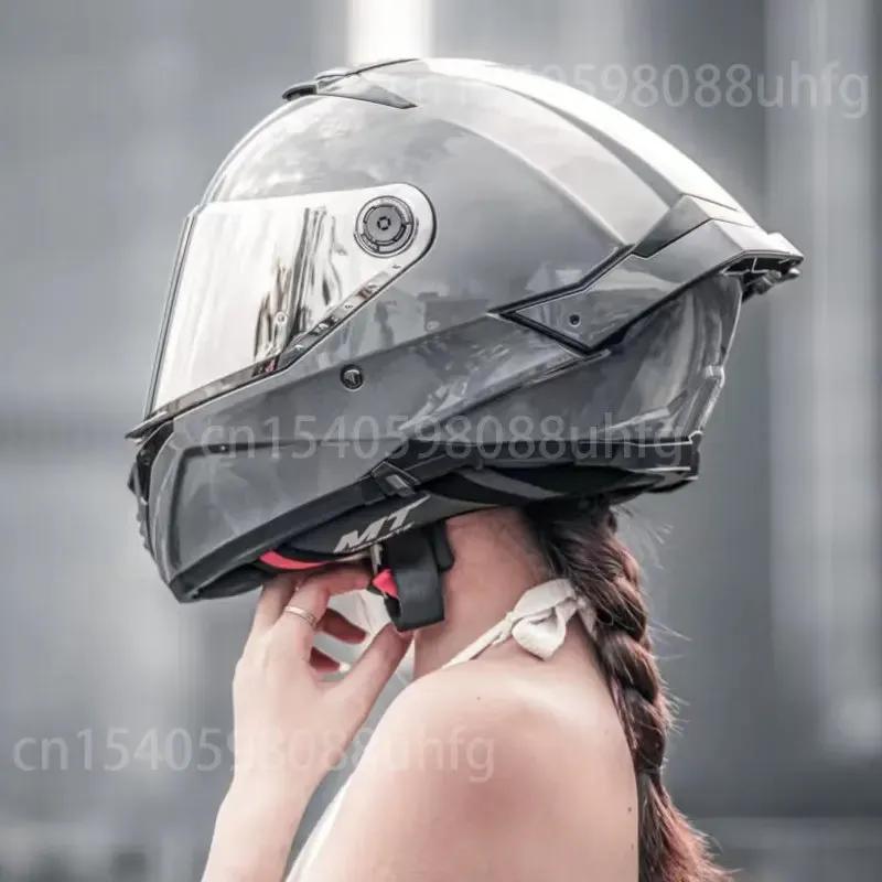 Náhradní obličejový štít MT pro helmu MODEL THUNDER 4 SV MT-V-28B Čirý hledí helmy Originální díly MT