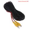 Rca Male Female Car Reverse Rear View Camera Video Extension Cable Cord 6-20M