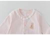 Breathable Baby Long Sleeve Bodysuit Pajamas for Spring & Autumn