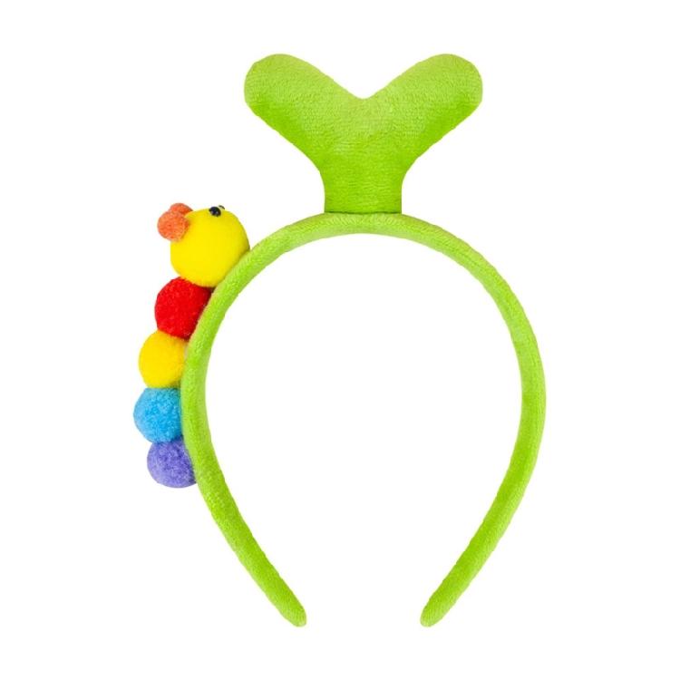 

Creative Insect Leaf Headbands Breathable Fabric Headwear Comfortable Hair Accessory For Girls Boys Photo Props