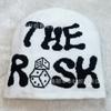 Y2K Hip Hop Alphabet Hat Wool Knitted Cold Hat Warm Elastic Outdoor Knitted Hat Trend Ice Hat