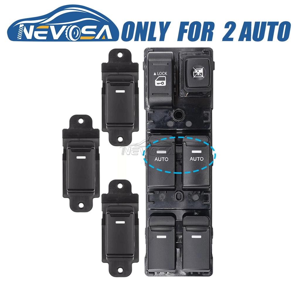NEVOSA 93570-2P200 93570-2P100 93580-2P000 LHD Front Left Power Window Switch Single Button For Kia Sorento 2010 2011 2012 2013