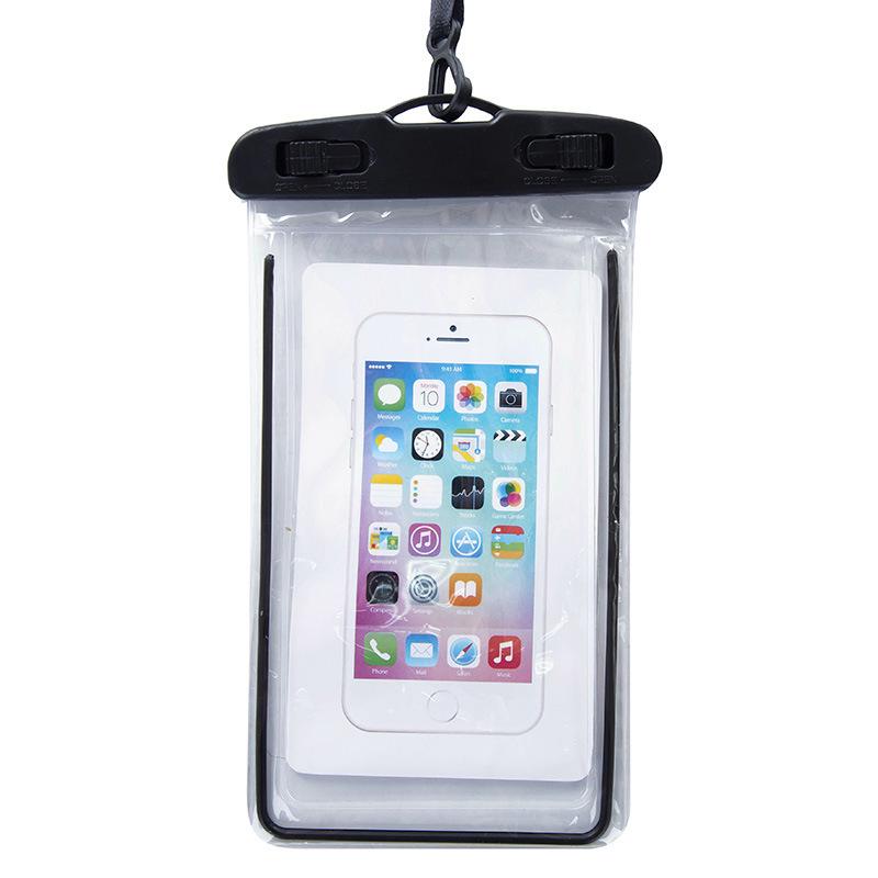 Luminous Waterproof Phone Pouch: Touchscreen, Dive-Friendly for Beach, Swimming, Rafting, and Riding