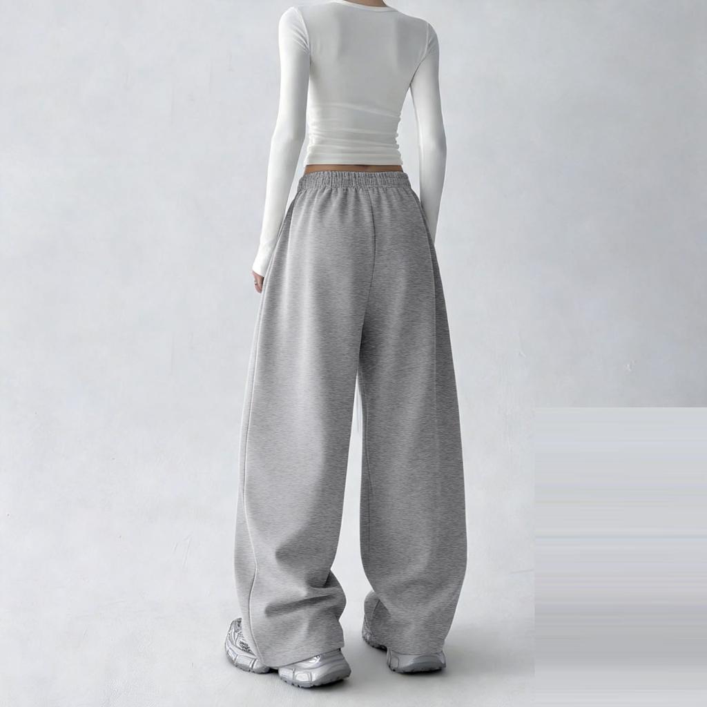 Women's Loose-Fit Wide-Leg High-Waisted Slimming Athletic Sweatpants