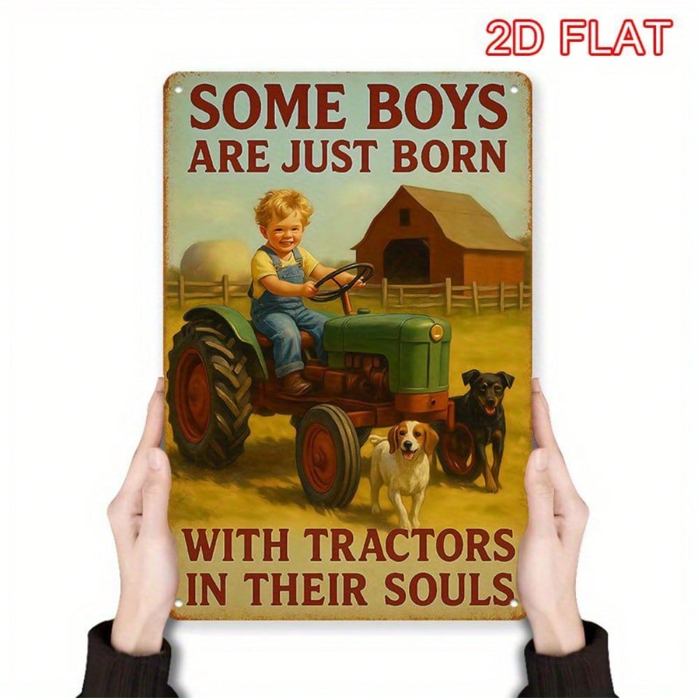 Vintage Metal Sign Retro Wall Art Home Decor 20x30cm