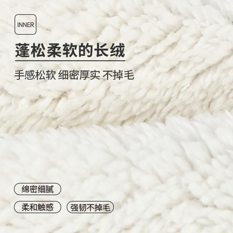 Winter warm scarf three-piece set outdoor cold-proof plush ball knitted hat scarf gloves 3-piece set