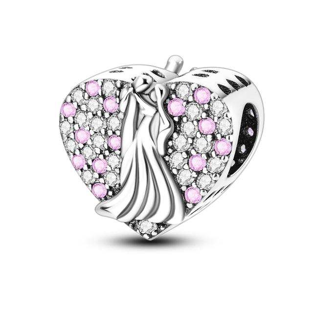 925 Sterling Silver Charms Beads Animal Pendant Dangle Fit Necklace Bracelet Gift Women Party