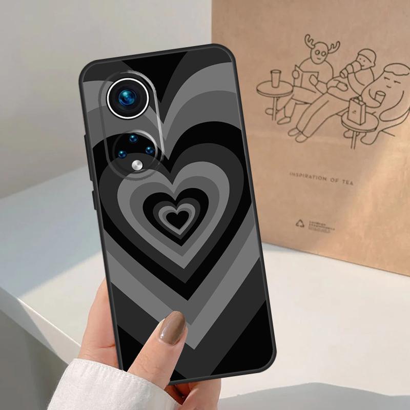 Colorful Heart Circle Love For Honor Magic 8 5 6 7 Pro Case For Honor 400 200 Lite 50 70 90 X8c X8b X9a X9b X9c X9d Win