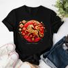 2026 Year of The Horse Chinese New Year Outfit Oneck  TShirt Family New Year Gift Women Tops Retro Horse Printed Tees