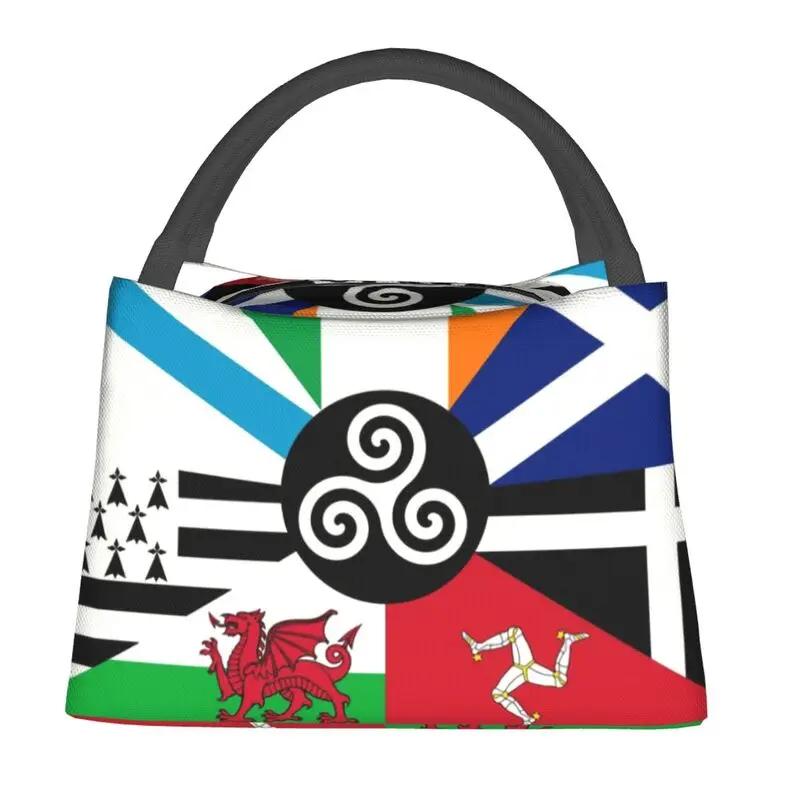 Flag Of Canada Insulated Lunch Bags for Women Portable Patriotism Cooler Thermal Lunch Box Office Picnic Travel