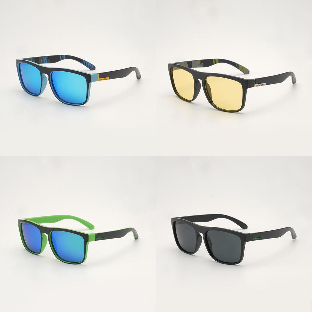 Outdoor Sports Sunglasses Men Uv400 Polarized With Pc Lenses For Travel And Party