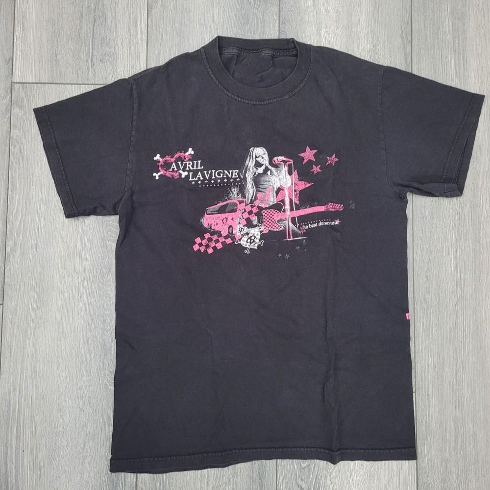 New Avril Lavigne The Best Damn 2008 Men Unisex S235XL TShirt Unisex T-Shirt XL