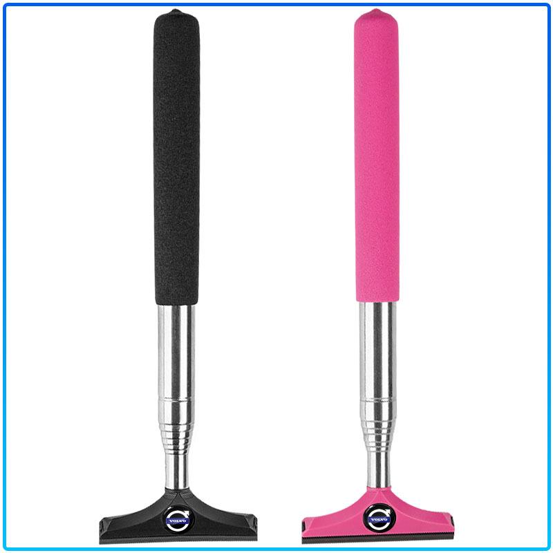 1PC Car Rearview Mirror Wiper Retractable Handheld Cleaning Brush For Volvo XC60 XC90 S60 S80 S40 V40 V60 V70 V50 XC70