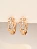 Horseshoe Stud Earrings with Diamonds High-quality Jewelry Gifts for Daily Wear, Men and Women Are Not Limited