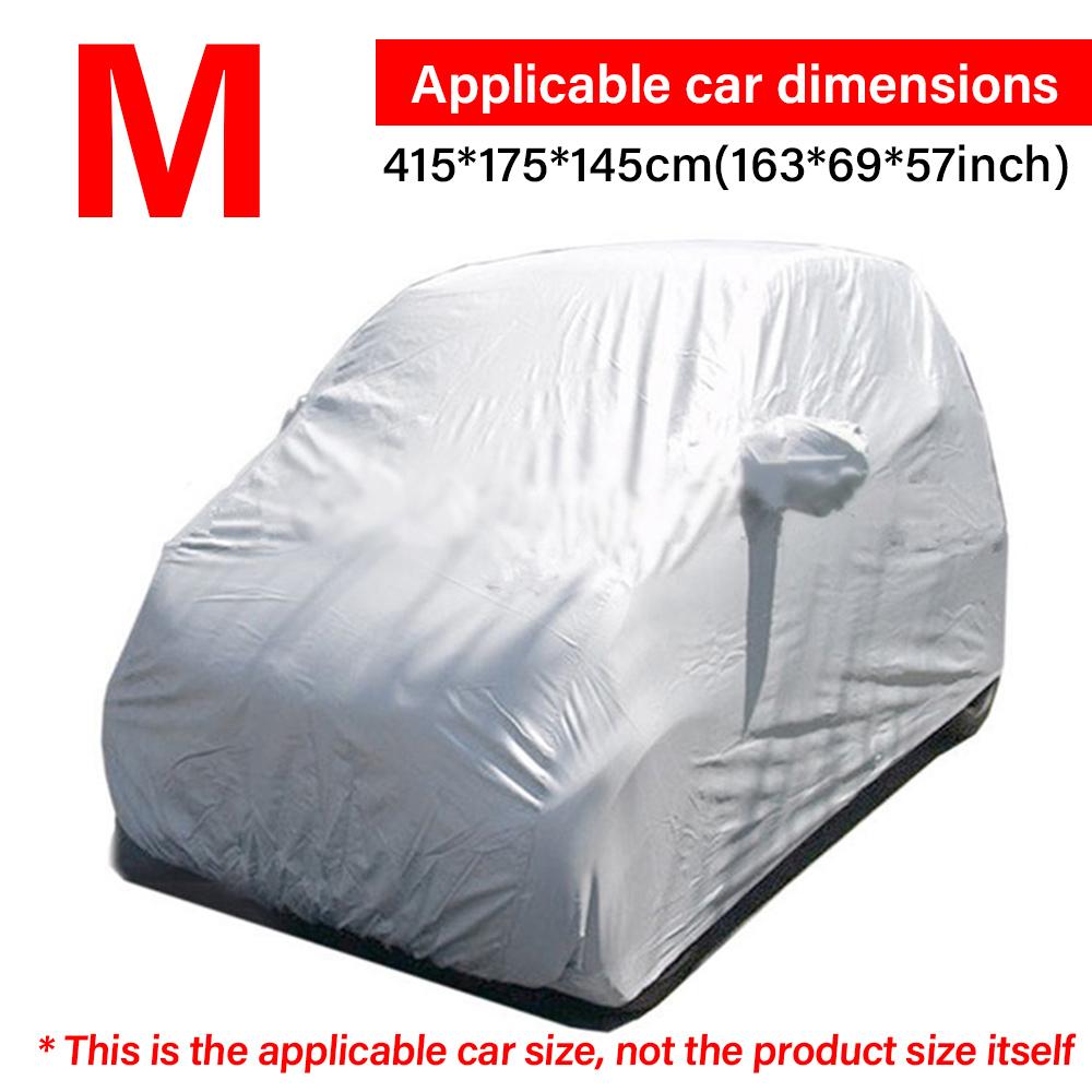 Universal Car Covers Smart Outdoor Full Car Cover Sun UV Protection Car Body Sun Rain Dustproof Waterproof Cover S/M/L/XL/XXL