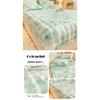Solid Color Rabbit Like Plush Bed Sheet, 30cm Deep Pocket Design,Fully Wrapped Anti Slip Mattress Protective Cover,Thick and Warm In Autumn and Winter