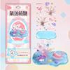 Cartoon 3D  Relief Sticker Stacking Game Girl Handmade Diy Small Ornaments 3D Stress Relief Decorative Stickers Gift