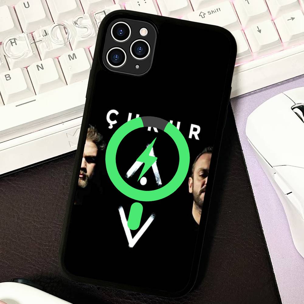 

TV Cukur For Magnetic Wireless Phone Case For IPhone 11 12 13 14 15 16 17 Pro Max Plus Cover iPhone 15pro max