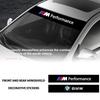 Car Front Windshield Stickers Front and Rear Decorative Emblem for E30 E34 E36 E39 E46 E53 E60 E70 E71 E85 E87 E90 E91 E92